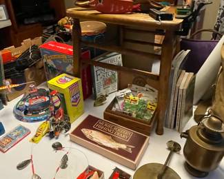 fishing equipment and poles