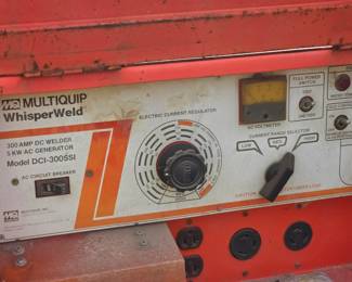 Multiquip Welder generator