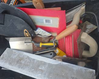 Various hand tools