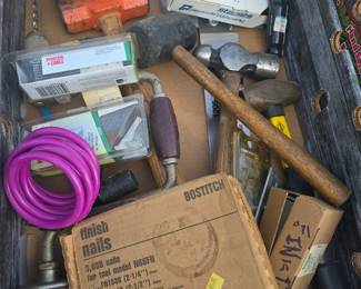 Various hand tools