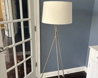 Floor Lamp With White Shade