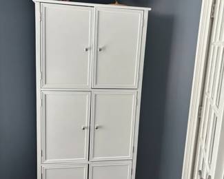 Storage Cabinet In White