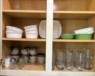 Coffee Mugs, Glassware, Corning Ware