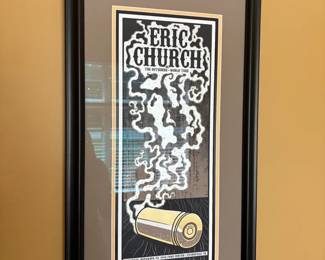 006 Eric Church Print Signed  Numbered