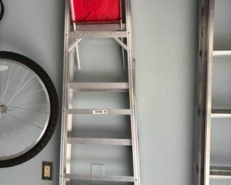 Werner 6ft Step Ladder And 2 Small Step Ladders