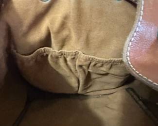 #264	Patricia Nash Brown leather backpack w dust bag	 $46.00 			
