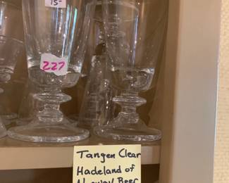 #227	Tangen Clear Hadeland of norway beer 1958 7 pc discontinued	 $70.00 			