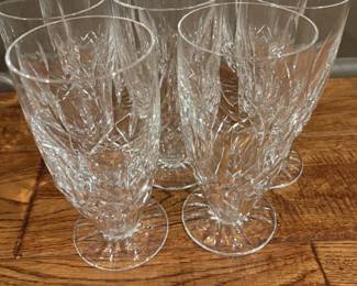 			#253	Waterford crystal connoisseur pilsner glasses set of 4	 $120.00 			 #254	waterford crystal connoiseur pilsner glasses set of 4	 $120.00  			