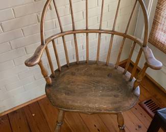 #017	Wood Windsor Style Chair	 $75.00 			