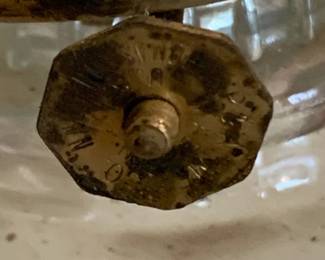#085	Clear Antique Lantern w/Globe	 $20.00 			