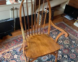 #159	Wooden Arch Spindle Back Chair	 $75.00 			
