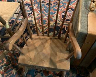 #053	Kids Wood Rocking Chair	 $25.00 			