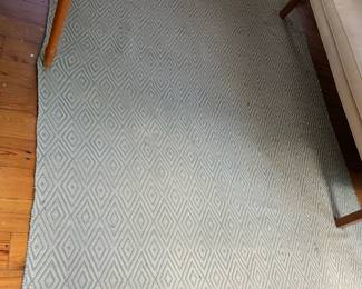 #019	Dash and Albert Rug Co. 6'x9' hand-woven - as is cleaning	 $65.00 			