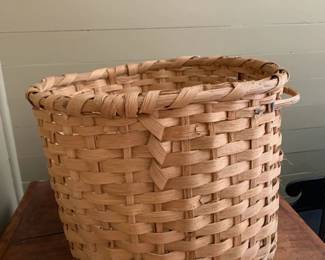 #046	Hand-Woven Laundry/Misc. Basket - 17x13	 $30.00 			