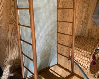 #045	Doll Baby Cradle - Wood - 26x14x13	 $20.00 			