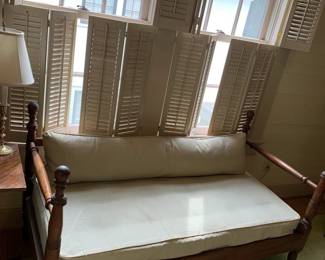 #174	Daybed w/Wod Sides - 59x30x18 - UpStairs - You Move	 $175.00 			