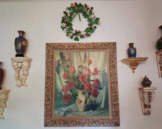 Lovely Asian Vases! Joseph Jost painting
