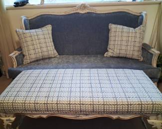 French Sofa and bench!