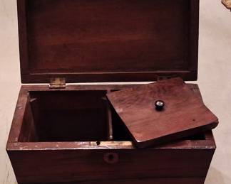 English tea caddy!