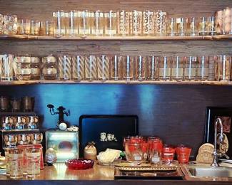 Collection vintage barware