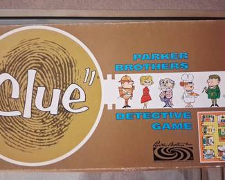 Vintage 1963 Clue Board Game