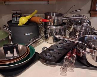 Cookware...including Calphalon