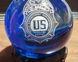 Super cool DEA paperweight