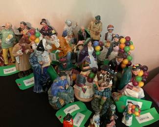 Collection of Royal Doulton Figurines