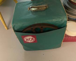 $75.00 - Mid Century RCA 16mm Film Projector System