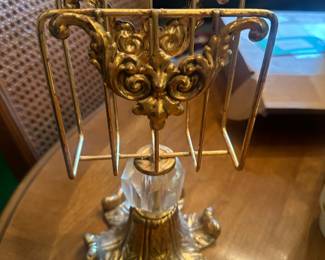 $15.00 - Vintage Hollywood Regency Style Napkin Holder