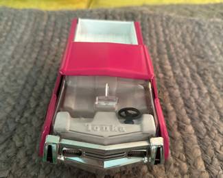 $28.00 - 1970s Tonka Pink Pressed Steel Pickup Truck
