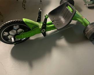 $55.00 - Vintage Marx Great Machine Ride-On Trike Green Racer