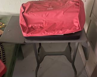 $297.00 - Vintage IBM Selectric II Electric Typewriter with Original Dust Cover and Metal Typing Stand