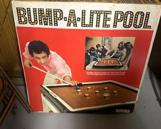 $40.00 - 1973 Aurora Bump-A-Lite Pool Game