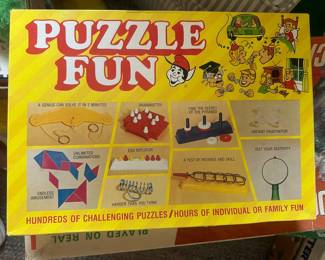 $24.00 - Vintage Puzzle Fun Game