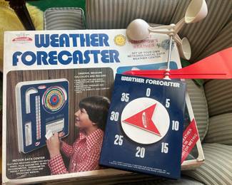 $30.00 - 1978 Skilcraft Weather Forecaster Science Toy Kit