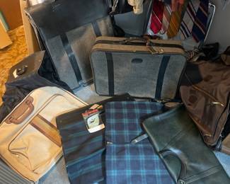 Collection of Vintage Suitcases