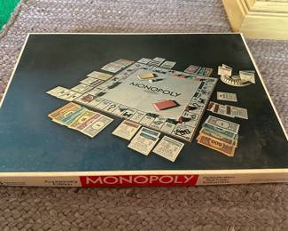 $25.00 - 1974 Parker Brothers Monopoly Anniversary Edition