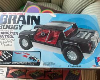 $50.00 - 1979 Incredible Brain Buggy Toy by Fun Dimensions