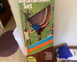 $32.00 - Vintage Indian Head Recreational Badminton Set, Never Opened
