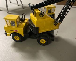 $65.00 - Vintage Tonka Yellow Mighty Crane Truck
