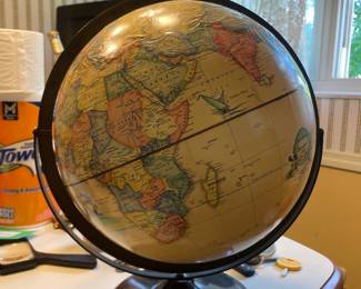 $34.00 - Vintage World Globe