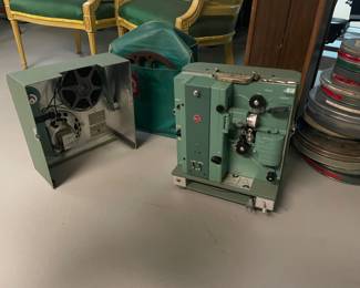$75.00 - Mid Century RCA 16mm Film Projector System