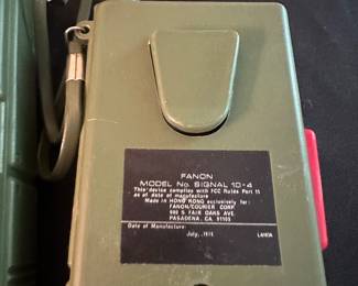 $15.00 - Fanon Courier Signal 10-4 Walkie-Talkies (1976)