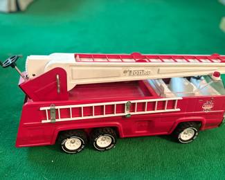 $45.00 - 1970s Pressed Steel Tonka Fire Truck (Model #32202)