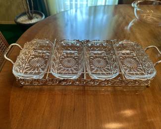 $18.00 - Silver Serving Platter