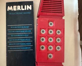 $45.00 - Park Brothers 1978 Merlin:The Electronic Wizard Game