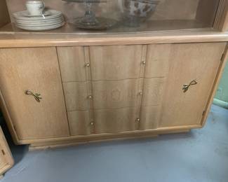 $435.00 - Mid Century Modern China Cabinet Solid Wood