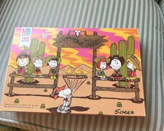 $10.00 - Milton Bradley Peanuts Happy Time Ranch 100-Piece Puzzle