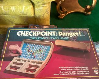 $18.00 - 1978 Checkpoint: Danger! Board Game